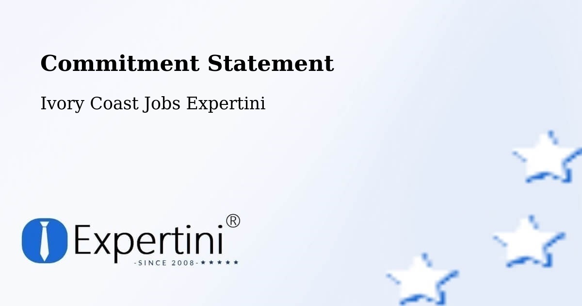 Corporate Commitment – Sinfra - Ivory Coast Jobs Expertini